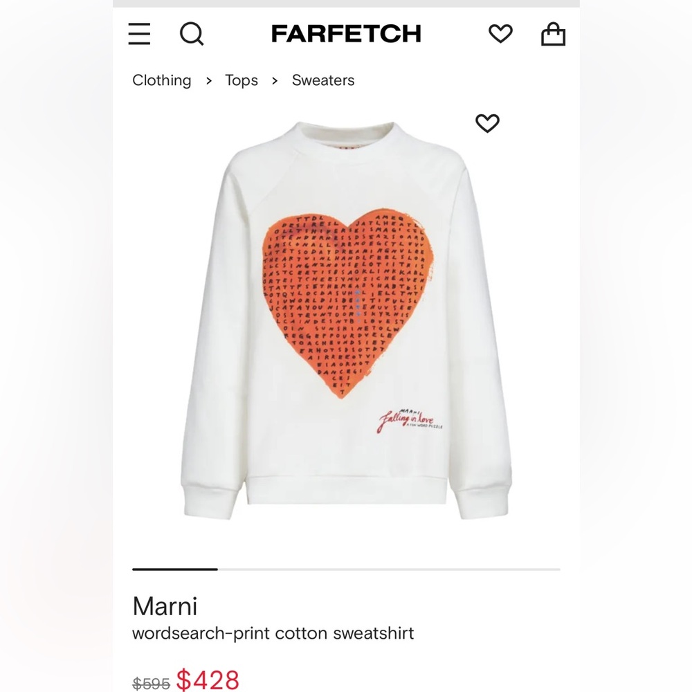 Marni Crucipuzzle Sweatshirt
